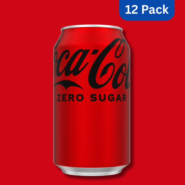 Coke ZERO Regular Cans (12)