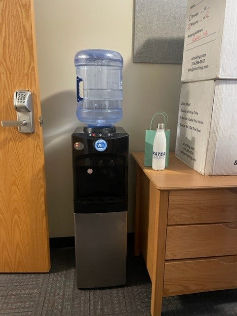 Water Dispenser with On-Demand Water Delivery
